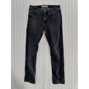 Weatherproof Vintage Jeans Mens 32x30 Black Stretch Dark Wash Slim Fit Skinny